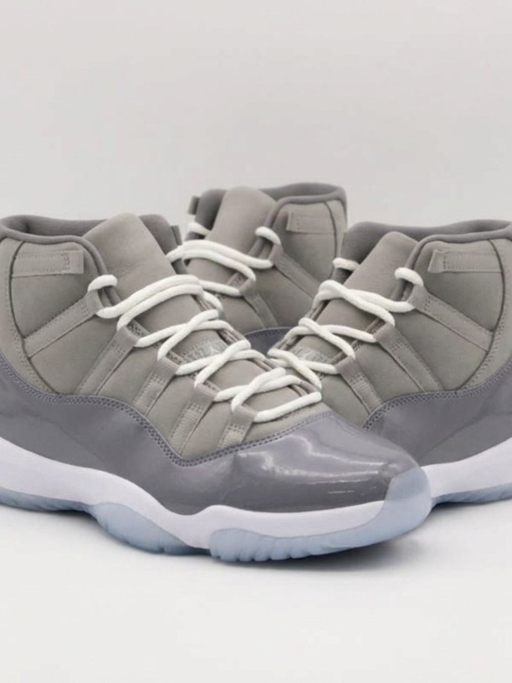 Men's Grey High-Top Athletic Sneakers - Stylish Comfort